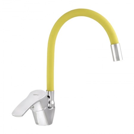 Смеситель для кухни ZERIX YUB 279 REFLECTOR YELLOW Смеситель для кухни ZERIX YUB 279 REFLECTOR YELLOW